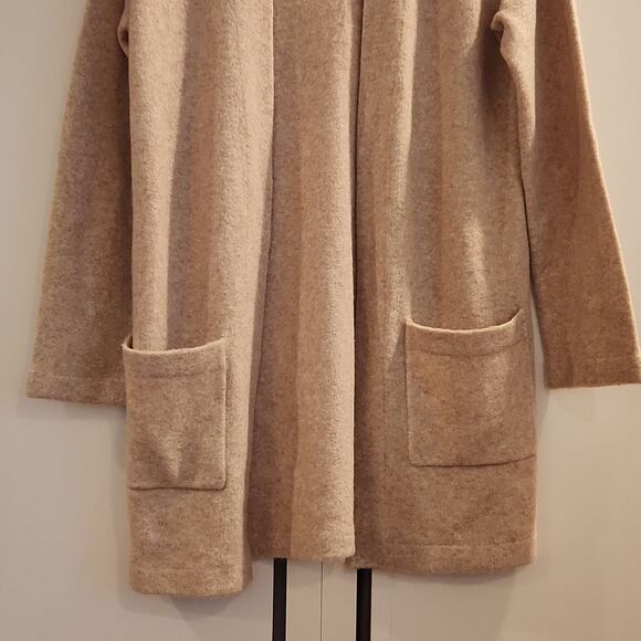 J. Crew Long Open Cardigan Sweater in Extra-Soft yarn size S new with tag - Picture 9 of 13